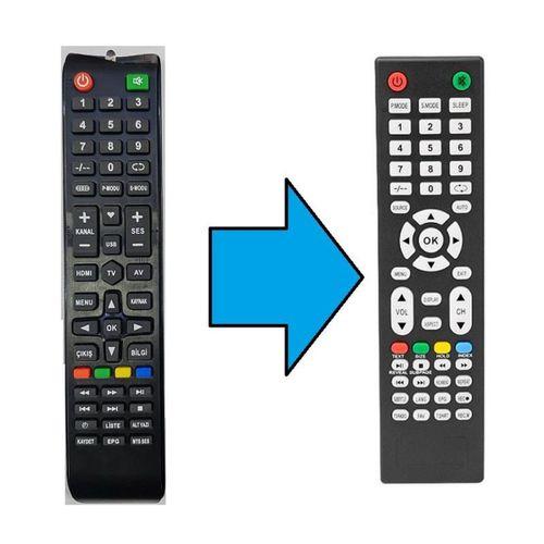 Reeder Smart Led Tv Kumanda-Resimde Sağdaki Gönderilir