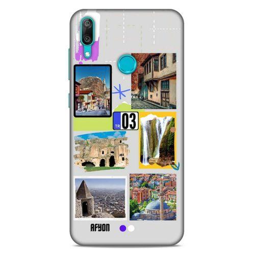 Lopard Huawei Y7 2019 Uyumlu Kılıf Şehirli ※ (3) Afyonkarahisar Kapak
