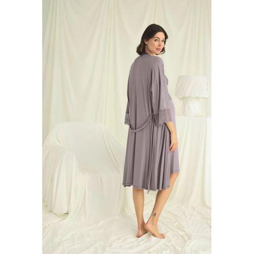 Dantelli Hamile Lohusa Sabahlık Takımı