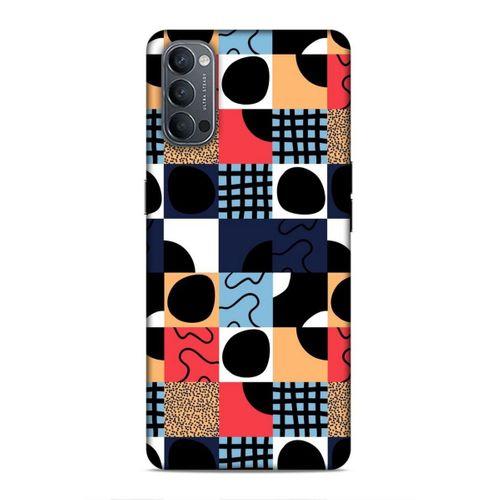 Oppo Reno 4 Uyumlu Kılıf Insomnia (38) Neo Hybrid Kılıf Geometri