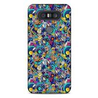 Graffitix (49) Desenli Silikon Kapak LG K41S - K51S Kılıf
