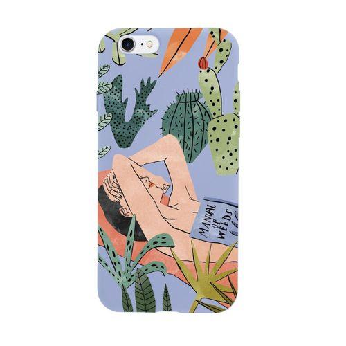 iPhone 8 Manual Of Weeds Premium Silikonlu Telefon Kılıfı