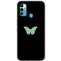 Potkal Hediye Fabrikası Tecno Spark 7T Kılıf HD Desen Baskılı Arka Kapak - Butterfly Tree