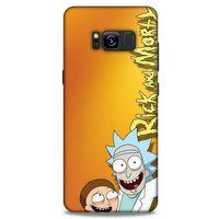Samsung Galaxy S8 Uyumlu Kılıf Rick And Morty (15) Antişok Kılıf Harry Herpson