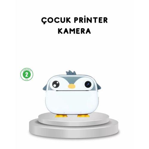 Çocuk Fotoğraf Makinesi Termal Baskılı Anında Çıktı Hd Video Kayıtlı