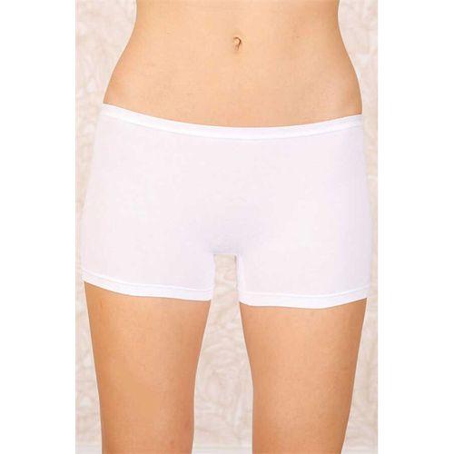 Likralı Süprem Düz Kadın Penye Boxer Berrak-2100