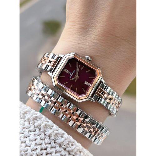 Daniel Klein Dolamalı Çelik Kordonlu 2 Yıl Garantili 3 Atm Suya Dayanıklı Kadın Kol Saati+Bileklik 4