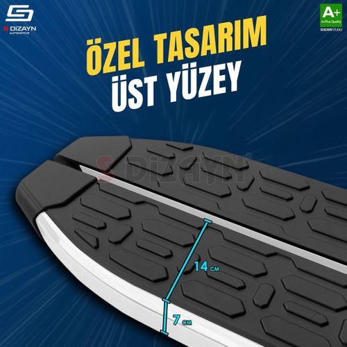 S-Dizayn BYD Seal U Evo Aluminyum Yan Basamak 193 Cm 2022 Üzeri A+ Kalite