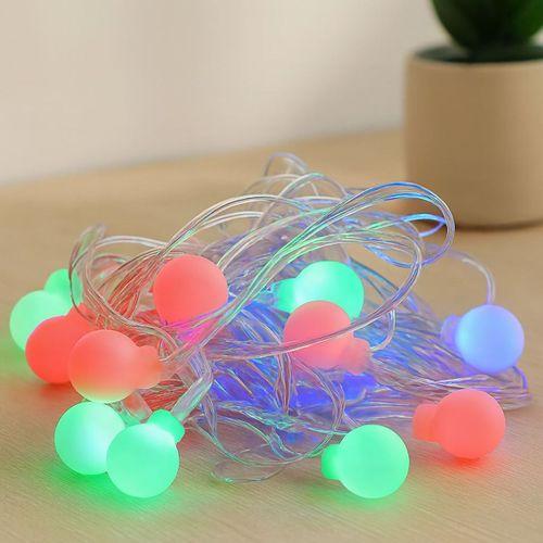 Peri LED Dekor Lamba 3m Pilli (Gün Işık, 2 Fonksiyon)