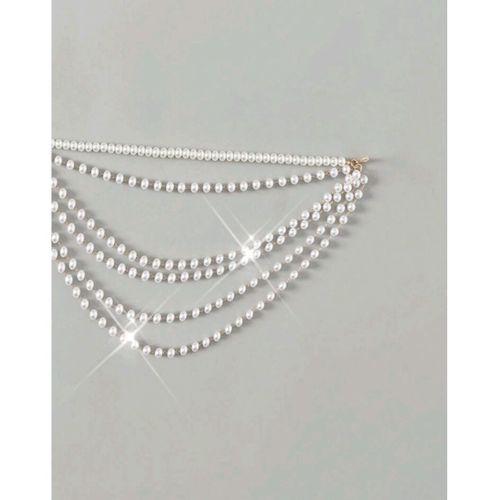 İnci Şıklığıyla Plajlarda Parla – Ayarlanabilir Bikini Zincir Aksesuarı