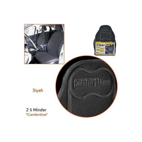 Oto Koltuk Minderi Comfortline Siyah 2li Set