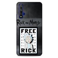 Huawei P Smart S 2020 Uyumlu Kılıf Rick And Morty (6) Silikon Kılıf Original Jerry