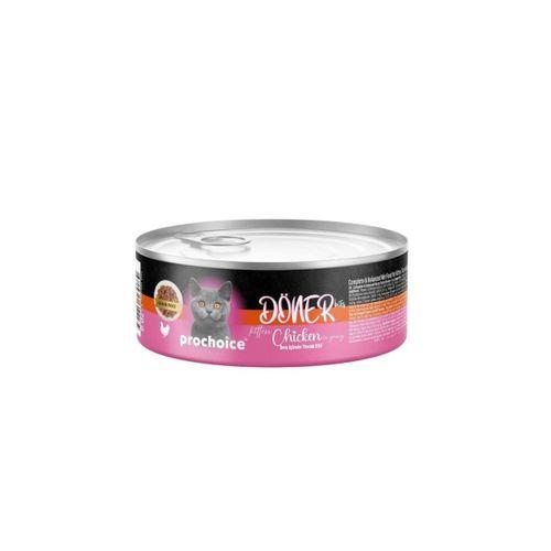 ProChoice DÖNER Bites Kitten Sos İçerisinde Tavuklu Yavru Kedi Yaş Maması 70 Gr