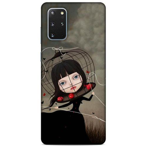 Lopard Samsung Galaxy S20 Plus Uyumlu Kılıf Manipülasyon ☻ (40) Fit Silikon Kılıf Desenli