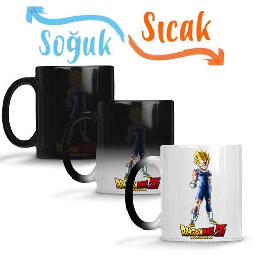 Majin Vegeta Sihirli Kupa Bardak Porselen