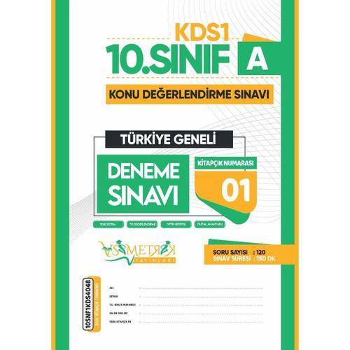 2026 10 Sınıf Yeni Sistem KDS SARMAL Deneme Paketi 5li Türkiye Geneli D Çözümlü Asimetrik Yayınları