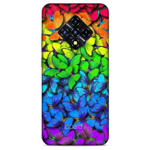 Lopard İnfinix Zero 8 Uyumlu Kılıf Kelebek Etkisi (4) Koruma Kılıfı