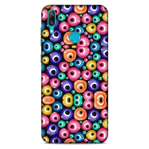 Nazarium (9) Desenli Silikon Kapak Huawei Y7 Prime 2019 Kılıf