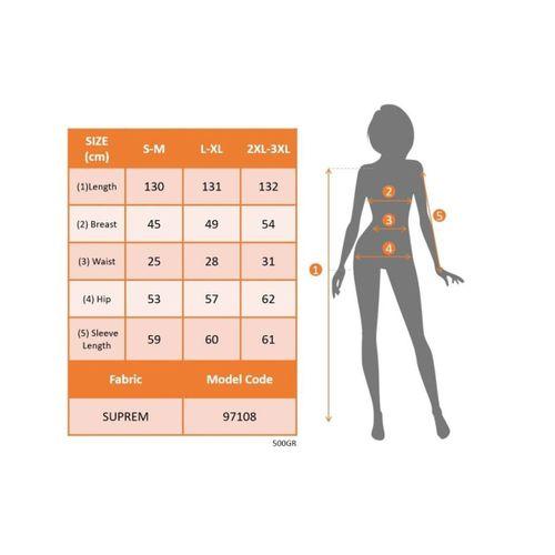 Kadın Uzun Kollu Kruvaze Yakalı Desenli Süprem Maxi Elbise