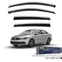 Volkswagen Jetta Niken Kromlu Cam Rüzgarlığı 4lü Set 2011 ve Üstü
