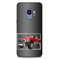 Lopard Samsung Galaxy S9 Uyumlu Kılıf PickUpX (15) Antişok Kılıf Kırmızı Siyah