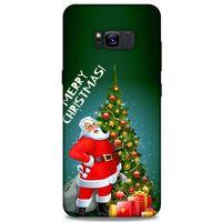 Yılbaşı Süsleri 01 Samsung Galaxy S8 Plus Kılıf Silikon Kapak