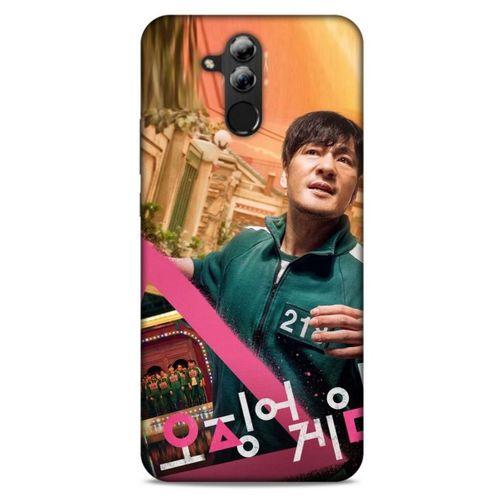 Huawei Mate 20 Lite Uyumlu Kılıf Squid Game (13) Silikon Kap Kyung-Mi