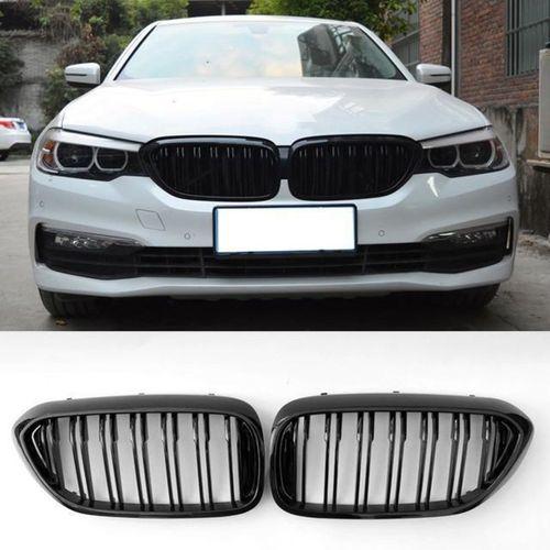 Bmw 5 Uyumlu Serisi G30 Piano Black Ön Panjur Izgara Böbrek