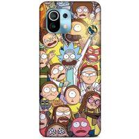 Xiaomi Mi 11 Uyumlu Kılıf Rick And Morty (34) Slim Armor Kılıf Manager Morty