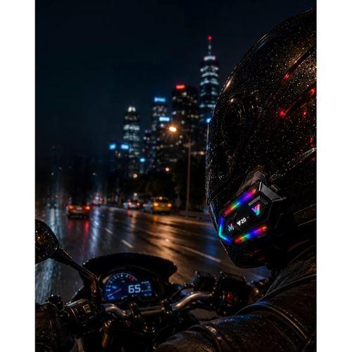 Gürültü Engelleyici Motosiklet Kask Intercom Uzun Pil Ömürlü Tasarım