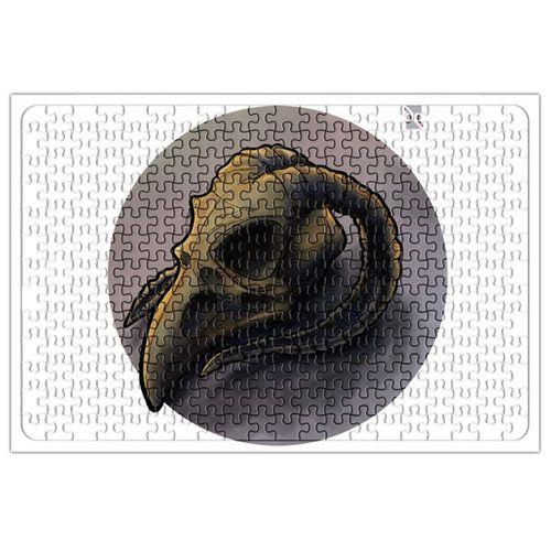 Skull Bird Branca Puzzle 240 Parça Yapboz