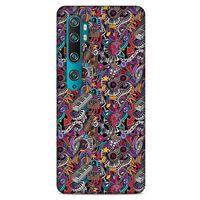 Retro (2) Desen Kabı Renkli Xiaomi Mi Note 10 Pro Kılıf