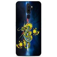 Lopard Oppo A5 2020 Uyumlu Kılıf Tattoo's (2) Kabı Ejderha Dövmesi