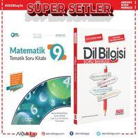 Palme 9.Sınıf Matematik ve AKM Dil Bilgisi Soru Bankası Seti 2 Kitap