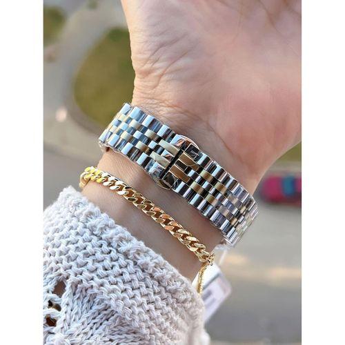 Jg.Polo Club Çelik Kasa & Kordon Kararma Ve Renk Atma Yapmaz Kadın Kol Saati+Bileklik JG01808.2