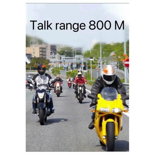 Bt62 Motosiklet Kask Kulaklığı Bluetooth Intercom 2 Intercom Bağlantılı