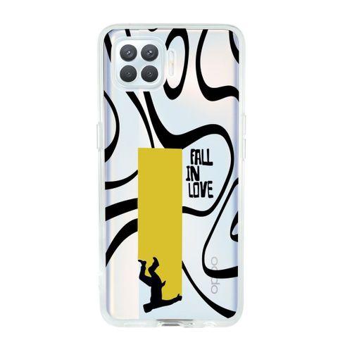 Oppo Reno 4 Lite Fall In Love Premium Şeffaf Silikon Kılıf