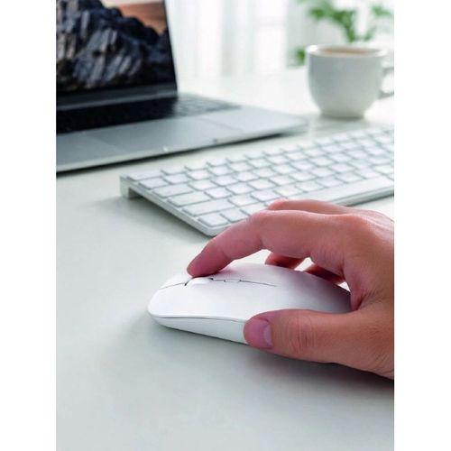 Şarjlı Wireless Mouse Bluetooth Çift Modlu Sessiz Yüksek Hassasiyetli Fare