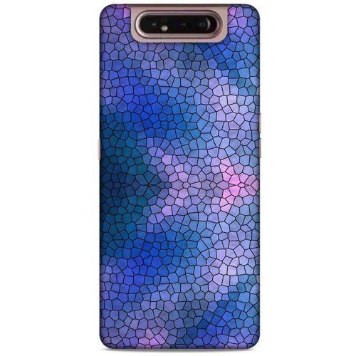 Samsung Galaxy A80 Kılıf Baskılı Özel Seri Taşlı (20) Koruyucu Kılıf