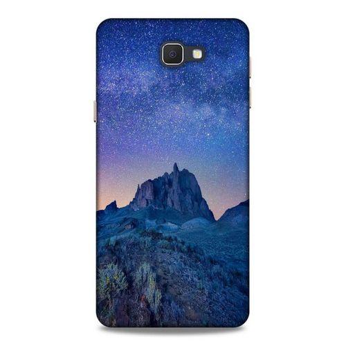Lopard Samsung Galaxy J7 Prime Uyumlu Kılıf Gece'S (40) Fit Silikon Kılıf Mavi Gece