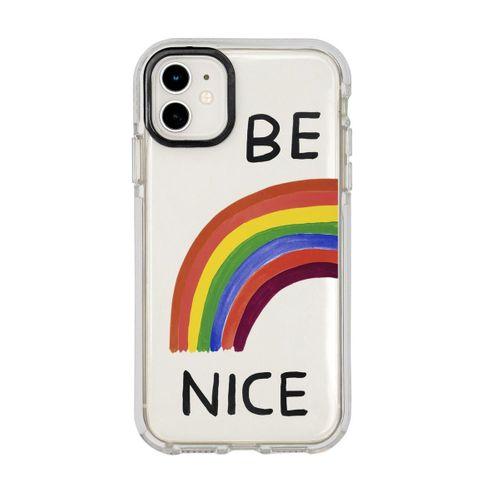 iPhone 12 Mini Be Nice Candy Bumper Silikonlu Telefon Kılıfı