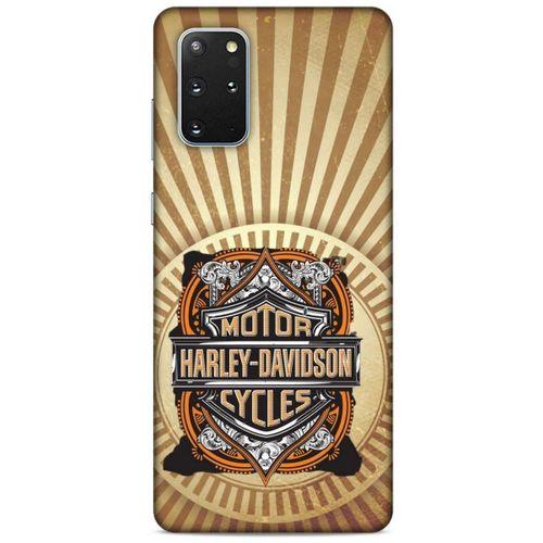 Samsung Galaxy S20 Plus Uyumlu Kılıf Motorsiklet (5) Koruma Kabı Harley Davidson