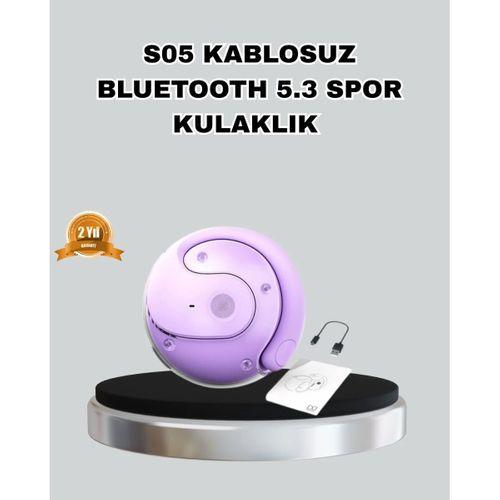 Bluetooth 5.3 S05 Kablosuz Kulaklık Ipx4 Spor Uyumlu Suya Dayanıklı Stereo