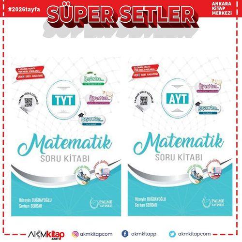 Palme Yayınları TYT AYT Matematik Soru Bankası Seti 2 Kitap