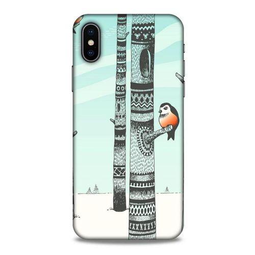 Apple iPhone XS Kılıf Snowix (20) Koruyucu Kılıf Yeşil Siyah