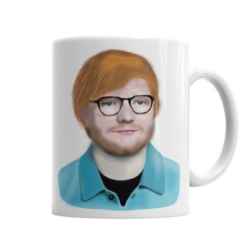 Ed Sheeran Kupa Bardak Porselen