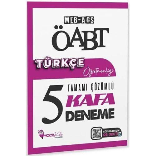 ÖABT MEB AGS Türkçe Öğretmenliği 5 Kafa Deneme Hoca Kafası