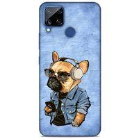 Oppo Realme C15 Kılıf Köpek Kıyafetleri (3) Kapak Pug Gömlek