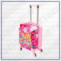 Winks Angel Girls Modelli Pembe Çekçekli Çocuk Valizi