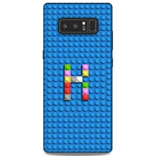 Lopard Samsung Galaxy Note 8 Uyumlu Kılıf BloX (22) Tam Koruma Kılıfı K Harfi